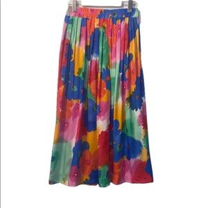 Della Spiga Vintage Floral Skirt